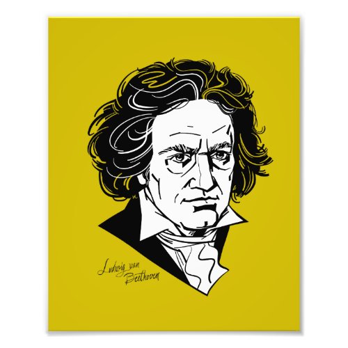 Ludwig van Beethoven Photo Print