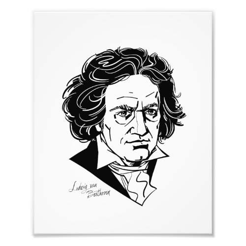 Ludwig van Beethoven Photo Print