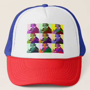 Ludwig Van Beethoven Pop Art Trucker Hat