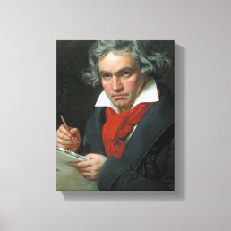 Ludwig van Beethoven Portrait Canvas Print