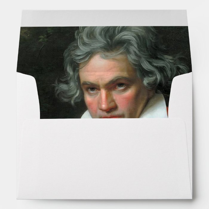 Ludwig van Beethoven Portrait Envelopes