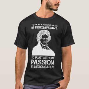 Ludwig van Beethoven Portrait Pianists Piano Playe T-Shirt