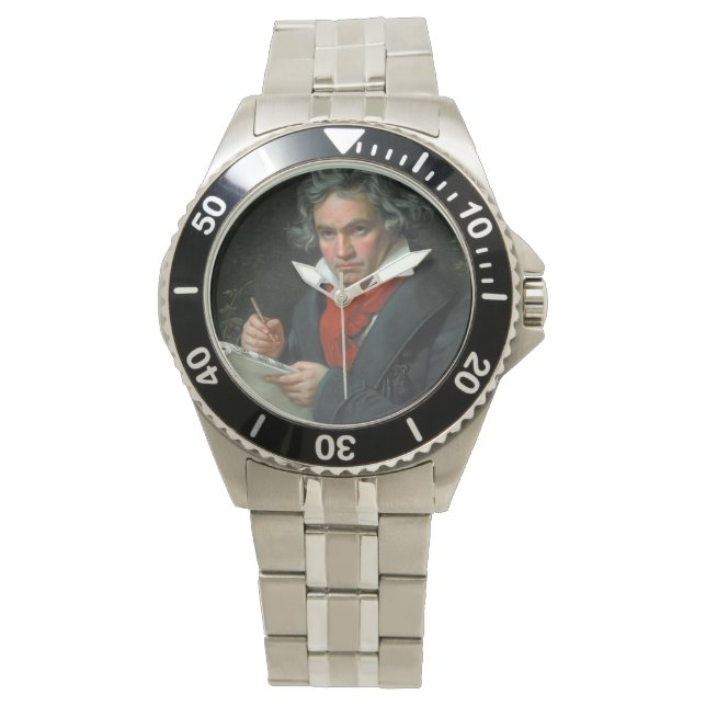 Ludwig van Beethoven Portrait Watch (Front)