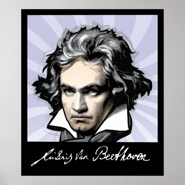 Ludwig van Beethoven Poster (Front)