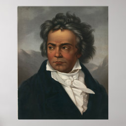 Ludwig van Beethoven Poster | Zazzle