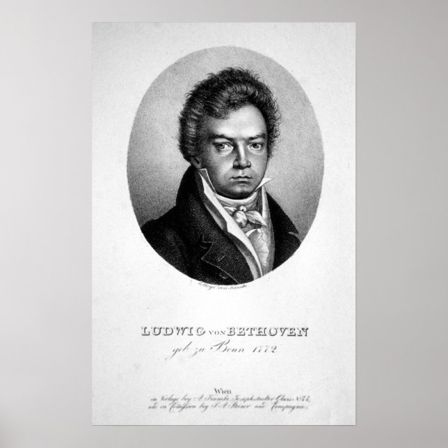 Ludwig van Beethoven Poster (Front)