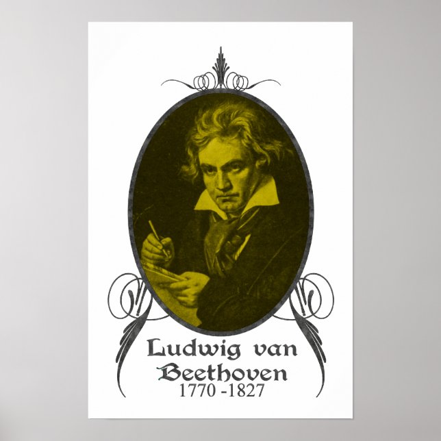 Ludwig van Beethoven Poster (Front)