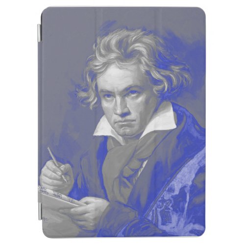 Ludwig van Beethoven _ Sinfonie in blau iPad Air Cover