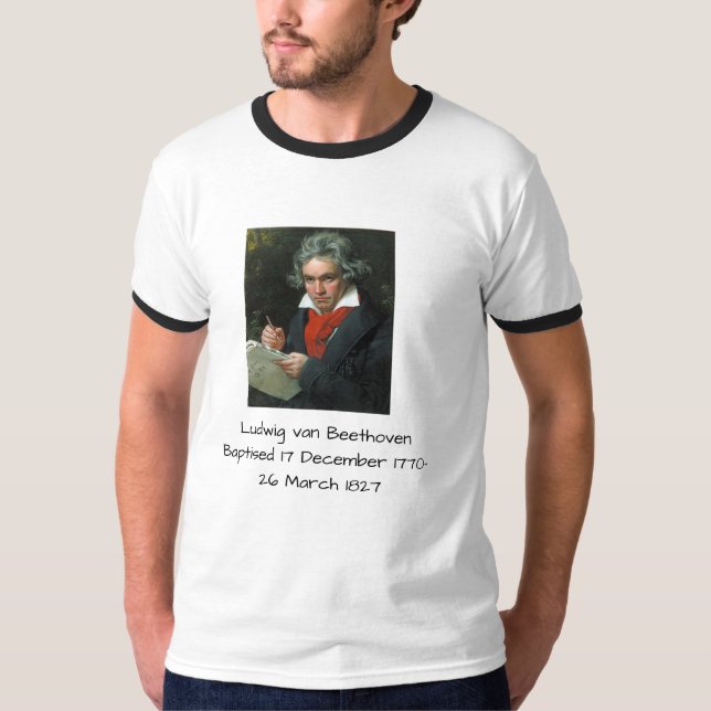 Ludwig van Beethoven T-Shirt (Front)