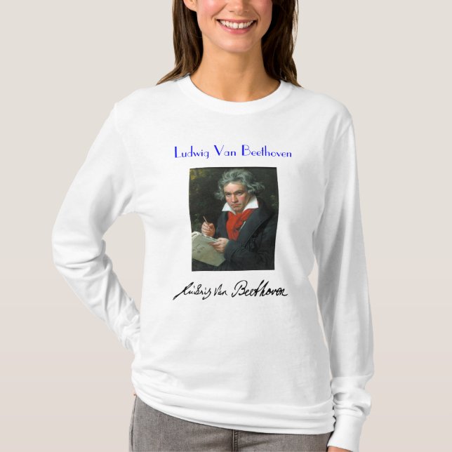 LUDWIG VAN BEETHOVEN T-Shirt (Front)