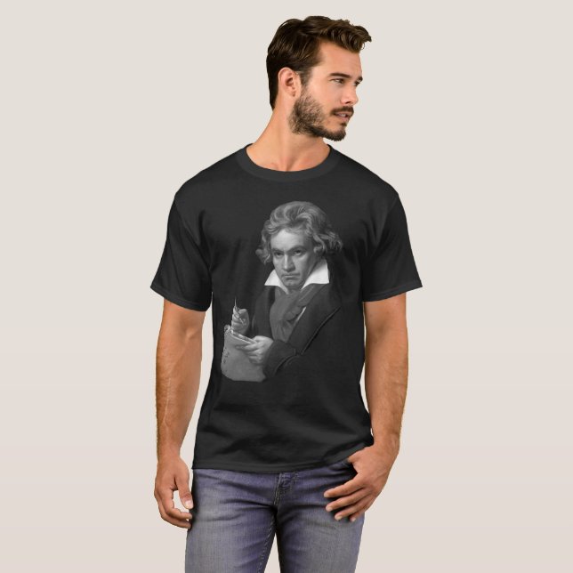 Ludwig Van Beethoven T-Shirt (Front Full)