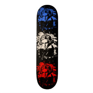 Ludwig Van Beethoven Tribute - bleached Skateboard Deck