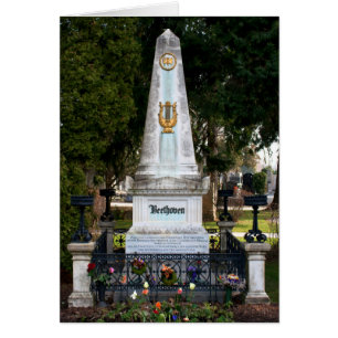 Ludwig Van Beethoven's Grave Cards