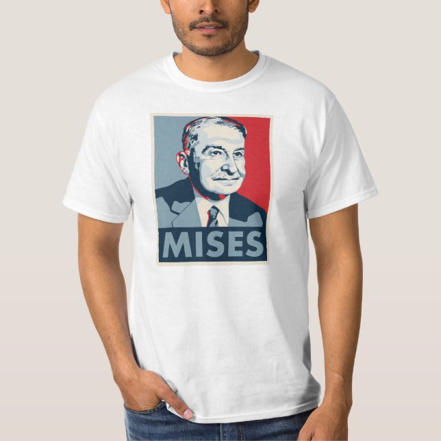 Ludwig von Mises T-Shirt (Front)