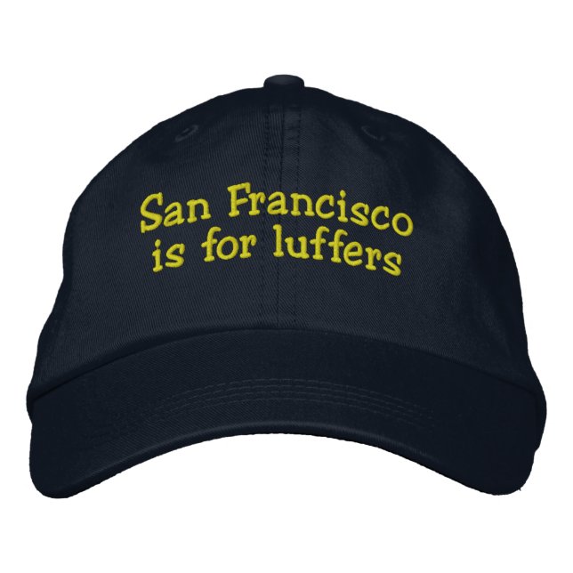 Luffers_San Francisco Embroidered Baseball Hat (Front)