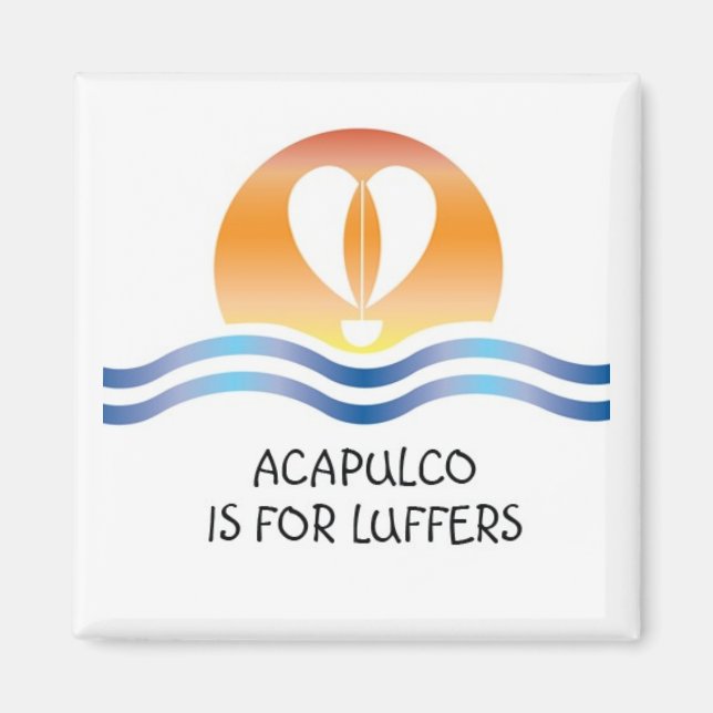 Luffers Sunset_Acapulco magnet (Front)