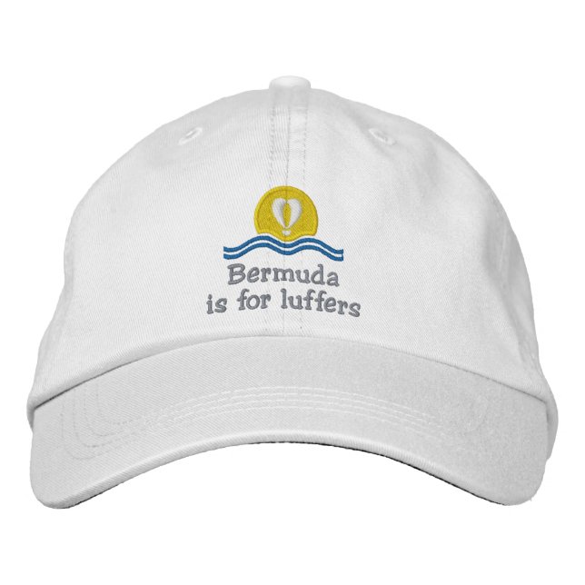Luffers Sunset_Bermuda Embroidered Baseball Hat (Front)