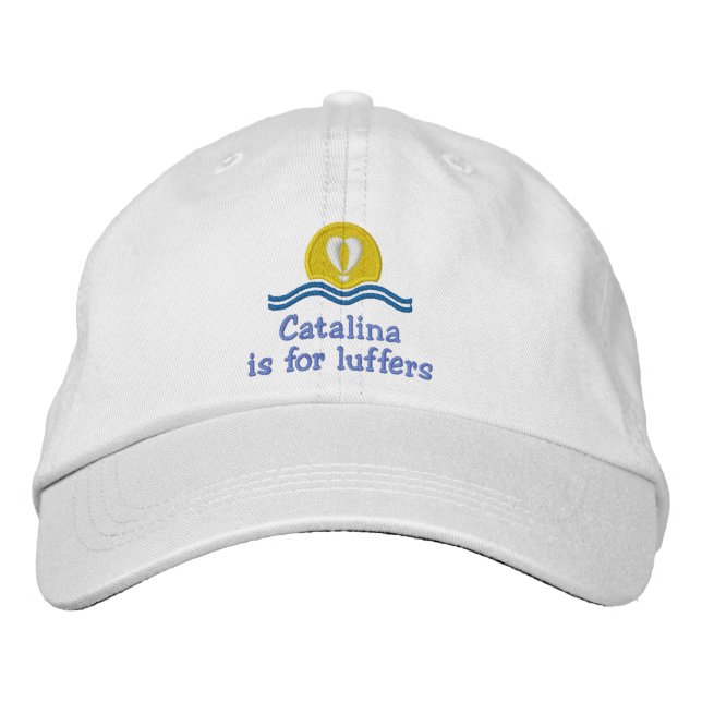 Luffers Sunset_Catalina Embroidered Baseball Hat (Front)