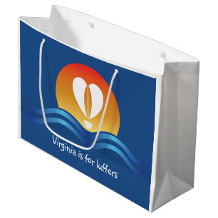 Luffers Sunset_heart-shaped sails_Virginia Large Gift Bag
