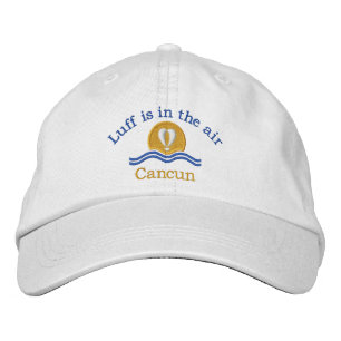 Luffers Sunset_Luff is in the air Cancun Embroidered Baseball Hat