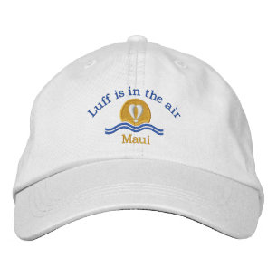 Luffers Sunset_Luff is in the air_Maui Embroidered Baseball Cap