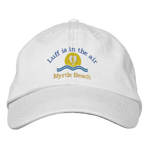Luffers Sunset_Luff is in the air Myrtle Beach Embroidered Baseball Hat