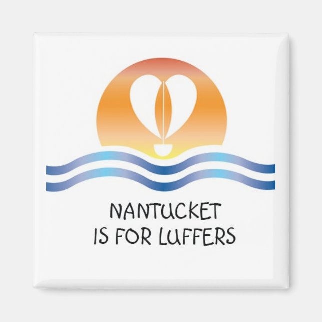 Luffers Sunset_Nantucket magnet (Front)