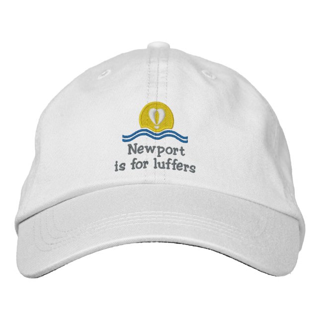 Luffers Sunset_Newport Embroidered Baseball Hat (Front)