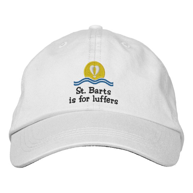 Luffers Sunset_St. Barts Embroidered Baseball Cap (Front)