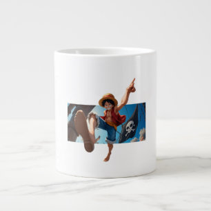 Luffy and the Pirate  Giant Coffee Mug