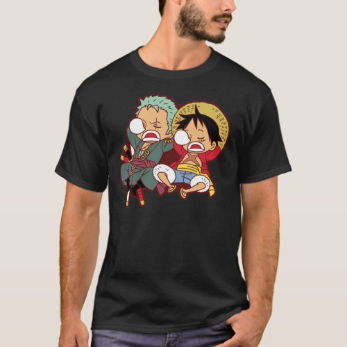 Luffy and zoro are sleeping Essential  T_Shirt
