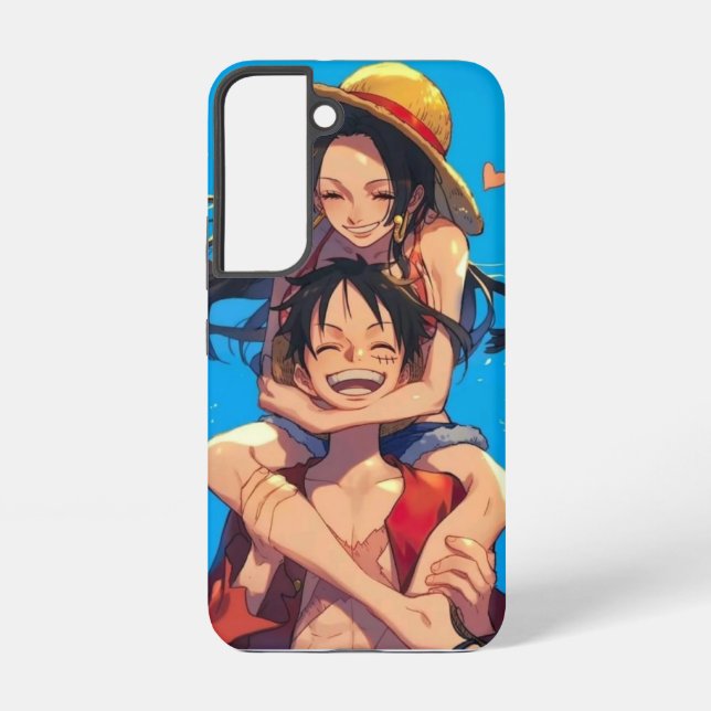 Luffy & Boa Hancock Valentine Phone Case (Back)
