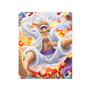 Luffy Gear 5 Joy Boy Awakening Metal Print