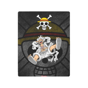 Luffy Gear 5 Liberation Metal Print