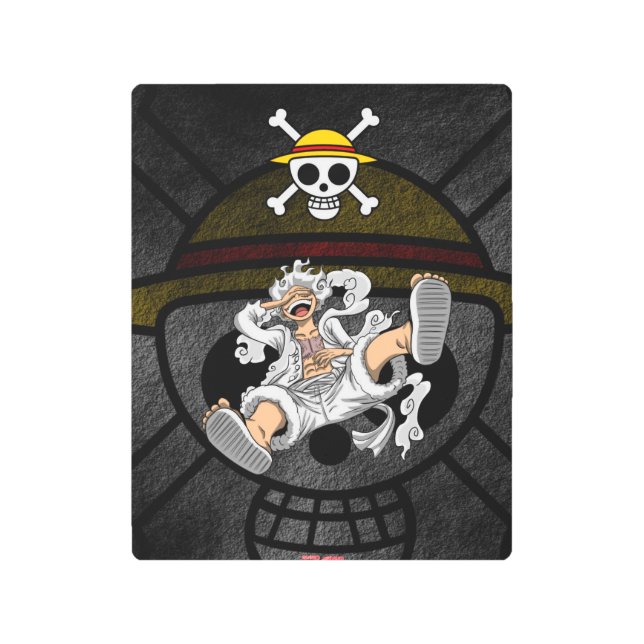 Luffy Gear 5 Liberation Metal Print (Front)