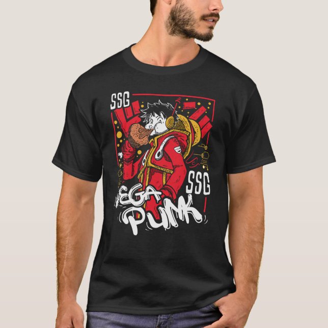 Luffy in Egghead T-Shirt (Front)