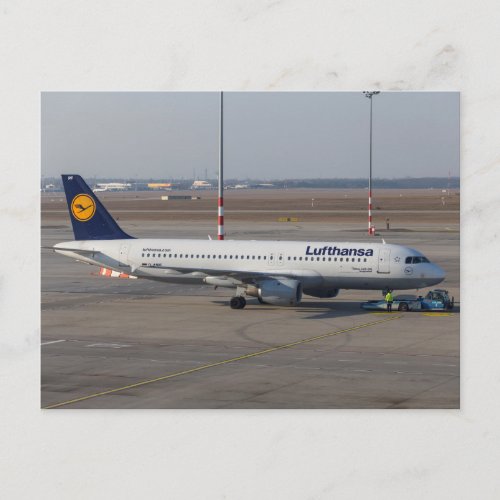 Lufthansa  A320_211 Postcard
