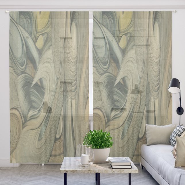 Lugalabdubur Sheer Curtains (Living Room)