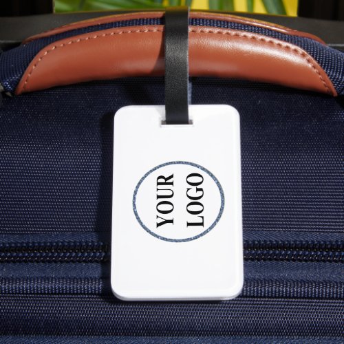 Luggage Bag Tag ADD YOUR LOGO Masculine Simple