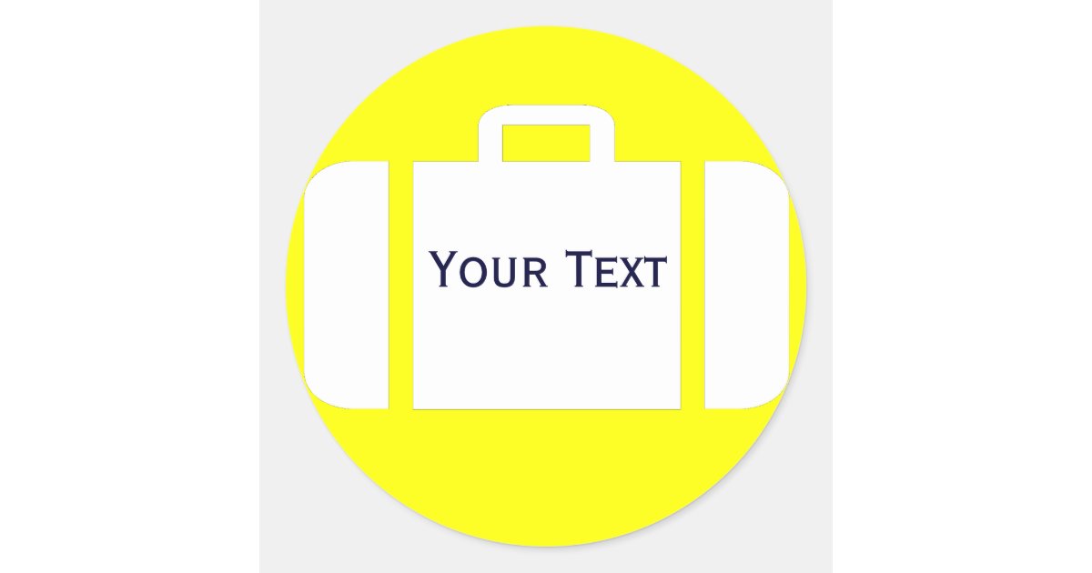 Luggage Baggage Suitcase Name Tag sticker