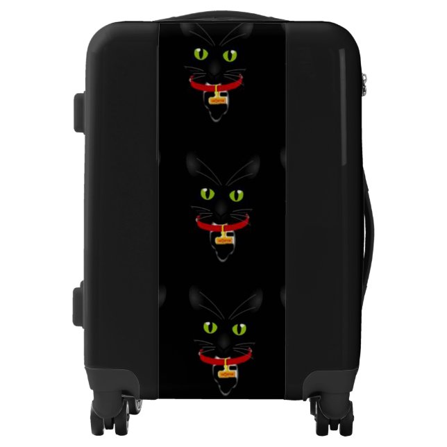 Luggage Cat Black (Front)
