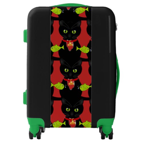 Luggage Cat Fish Green