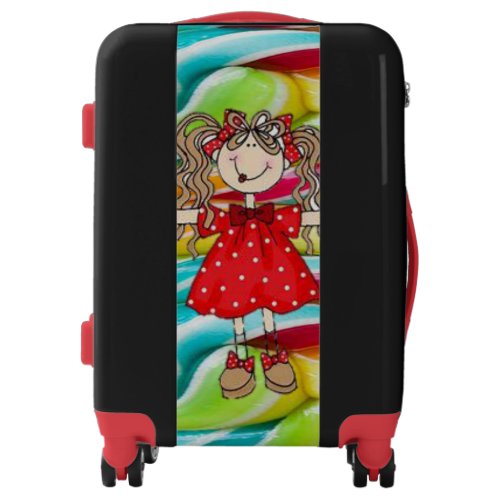 Luggage Doll Colorful