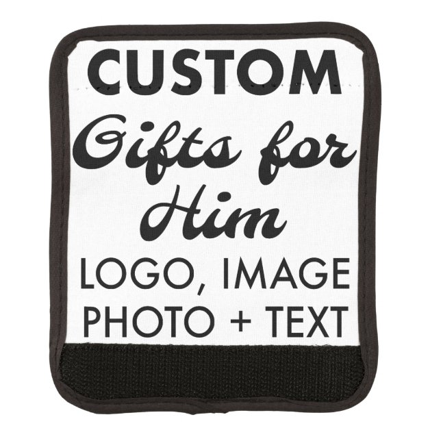Luggage Handle Wrap Custom Gifts for Him (Front)