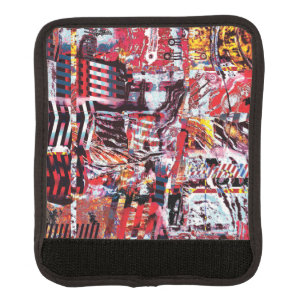 Luggage Handle Wrap – Fragmented Pulse