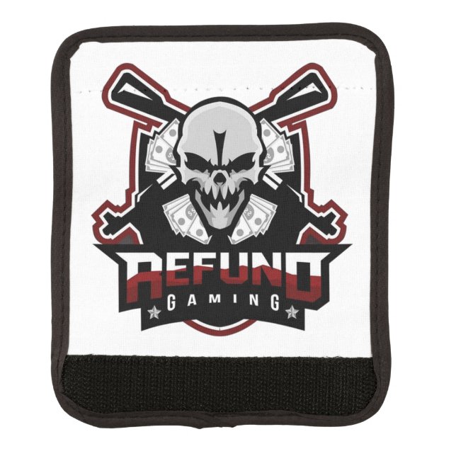 Luggage Handle Wrap REFUND GAMING (Front)