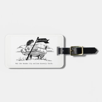 Luggage Label with Wai.