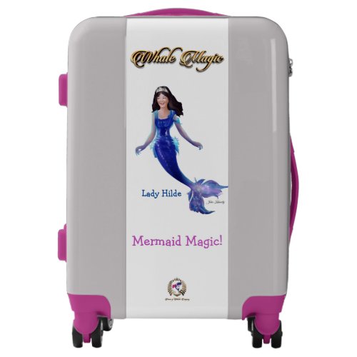 Luggage Lady Hilde Mermaid Magic Carry On