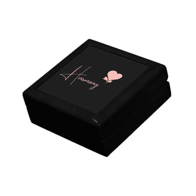 Luggage Luxury Suitcase Bridesmaid Travel Bag  Gift Box (Side)