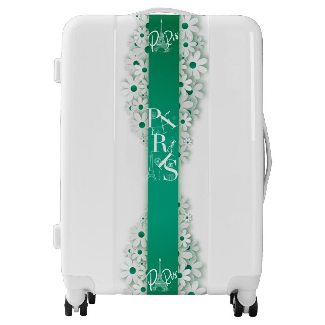 Luggage of Paris and the Green Eiffel Tower (Front)